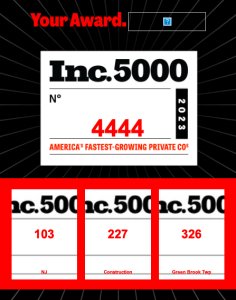 Honored to Be Recognized on the 2023 Inc. 5000 List!