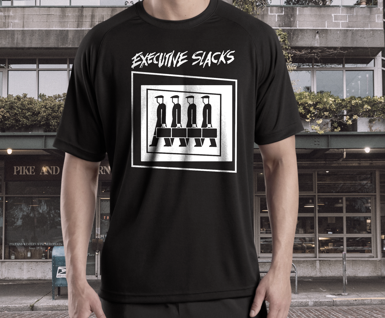 Executive Slacks Band T Shirt
