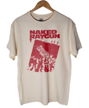 Naked Raygun T shirt band chicago punk pegboy Bhopal Stiffs effigees