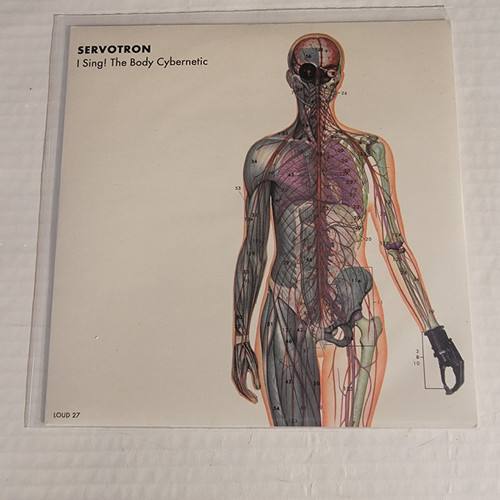 Servotron  7"  I Sing! The Body Cybernetic 1998    Audiovile Vintage tees shirts vinyl