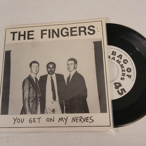 The Fingers  7"  You Get On My Nerves 1993     audiovile vintage t shirts and vinyl