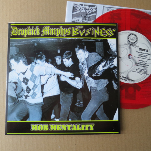 Dropkick Murphys / The Business 7",   Red vinyl Mob Mentality