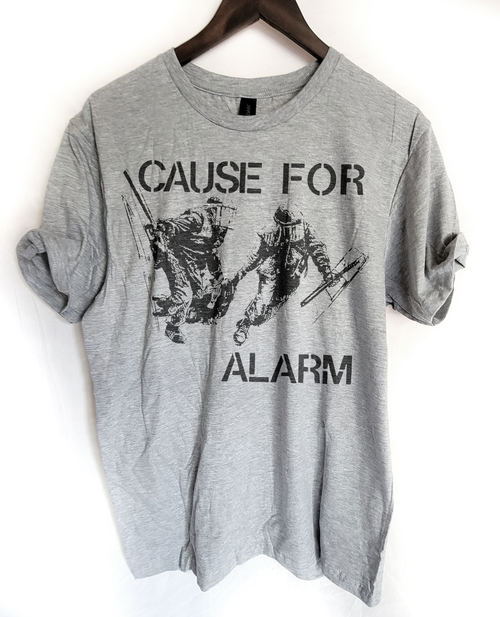 Cause for Alarm  band t  shirt NY punk hardcore