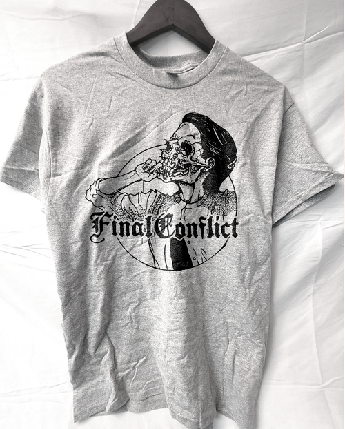 Final Conflict band t shirt Long Beach punk hardcore