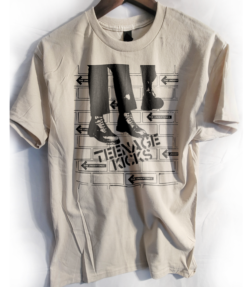 the Undertones   band  T shirt  Punk teenage kicks feargal sharkey