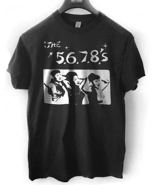 THE5678's　Tシャツ 5678's shirt the 5.6.7.8's band t shirt Japanese rock tokyo