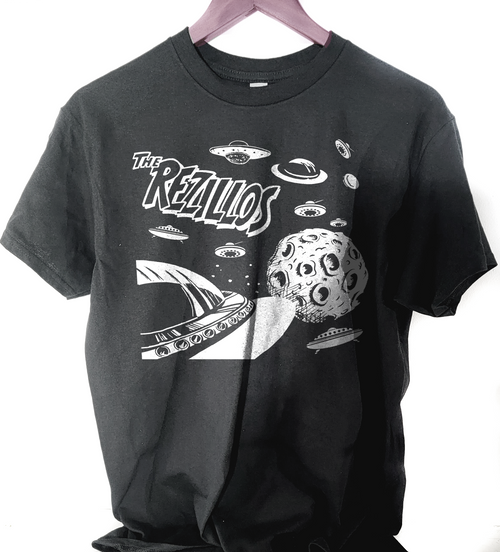 the rezillos band t shirt
