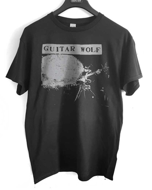 guitar wolf band t shirt tee Japanese garage rock wolf rock