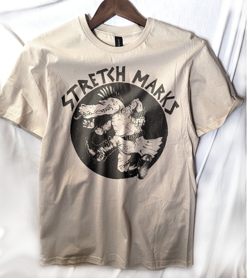 Stretchmarks band t shirt canadian punk stretch marks