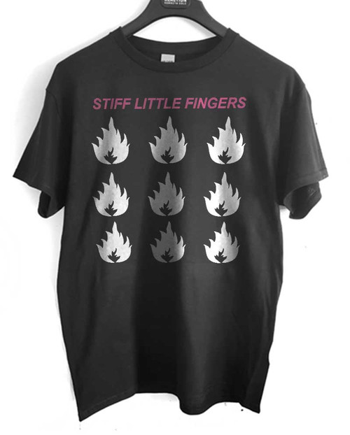 Stiff Little Fingers band t shirt - zee press