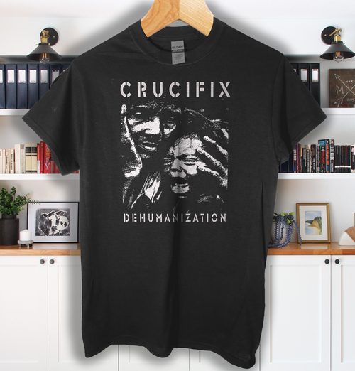 【ヴィンテージ】CRUCIFIX バンドTシャツ パンク クラスト Crucifix band t shirt berkely dehuminization