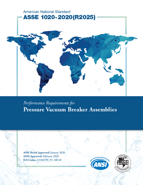 ASSE Standard #1020-2020(R2025) (Download)