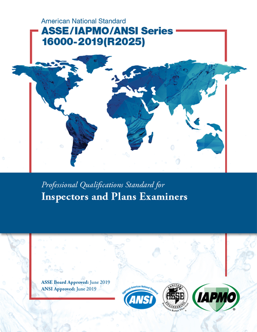ASSE/IAPMO/ANSI Series 16000-2019(R2025) (Download)
