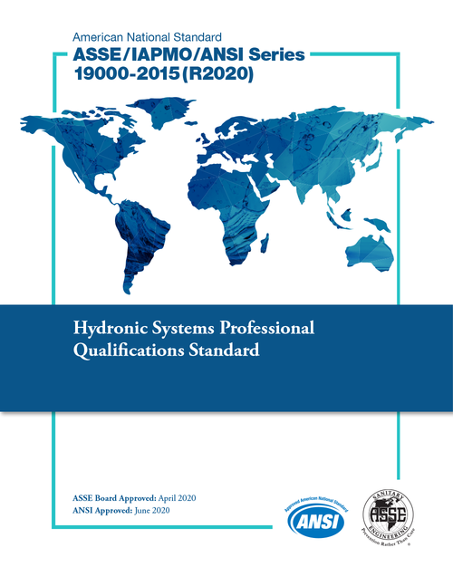 ASSE/IAPMO/ANSI Series 19000-2015(R2020)