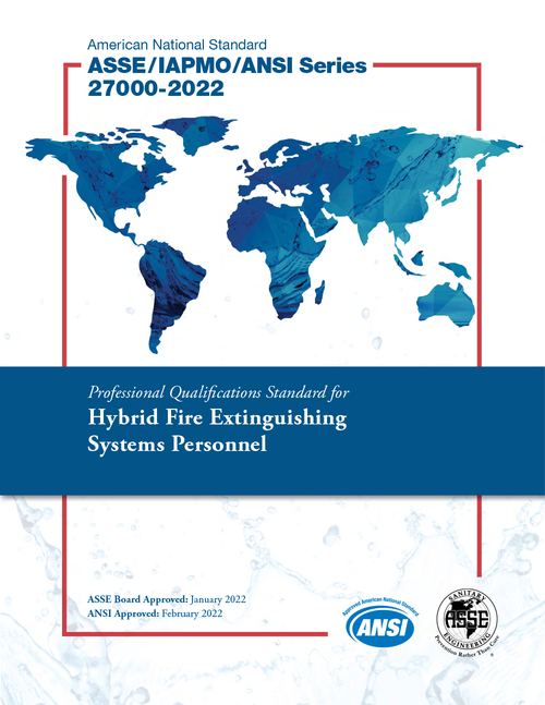 ASSE/IAPMO/ANSI Series 27000-2022