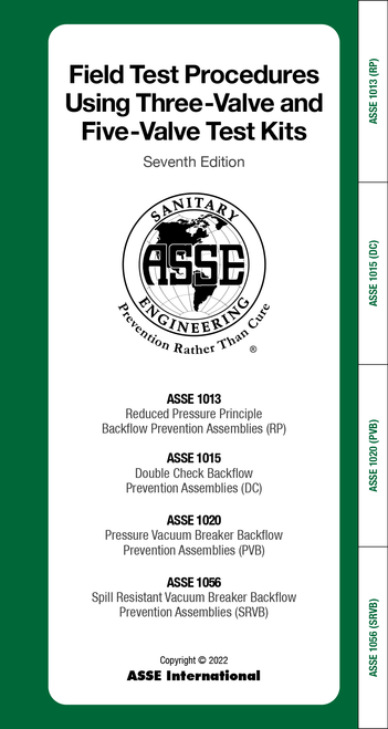 Field Test Procedures Using Three-Valve and Five-Valve Test Kits, Seventh Edition (Hardcopy)