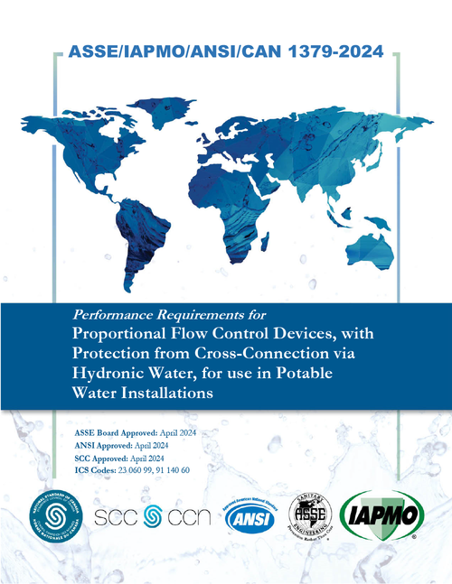 ASSE/IAPMO/ANSI/CAN 1379-2024