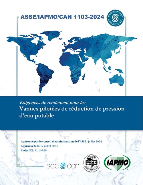 ASSE/IAPMO/CAN 1103-2024 (French) (Download) 