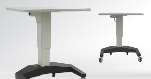 S4Optik Atlas U-Base Pedestal Table