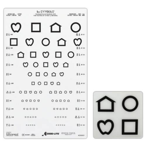 Good Lite LEA SYMBOLS Linear Spaced Chart