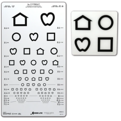 Good Lite LEA SYMBOLS Proportional Distance Chart