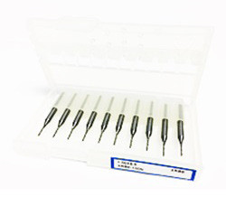 NIDEK End Mill (Drill) 1.0mm - Package of 10