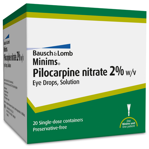 Minims Pilocarpine Nitrate
