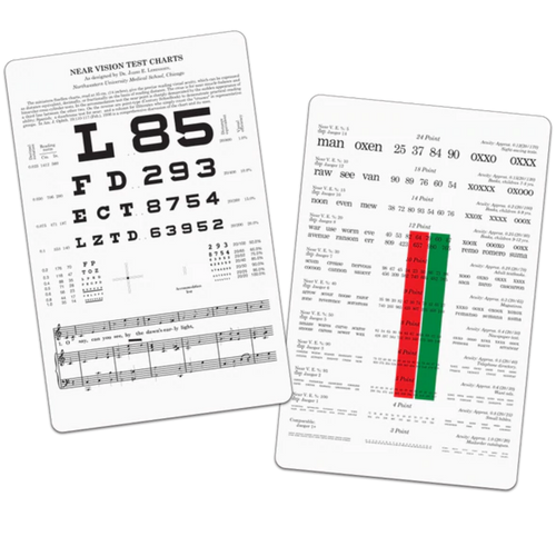 LEBENSOHN NEAR VISION CARD