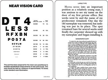 Bernell Jaeger Nearpoint Card (Low)