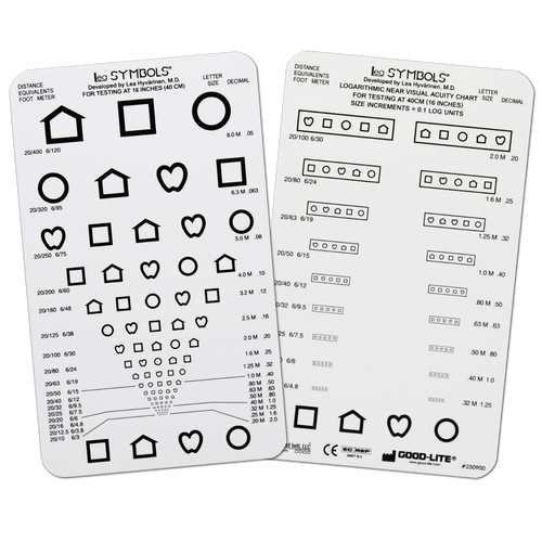 Good Lite Lea Symbols Pocket Sized Near Vision Card