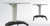 S4Optik Atlas U-Base Pedestal Table