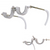 Oculus Children's Half-Eye Trial Frame