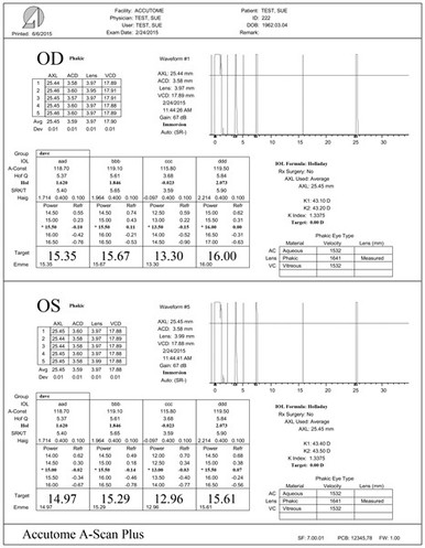 Accutome A-Scan Plus Connect