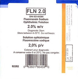 Minimes Fluorescéine Sodium