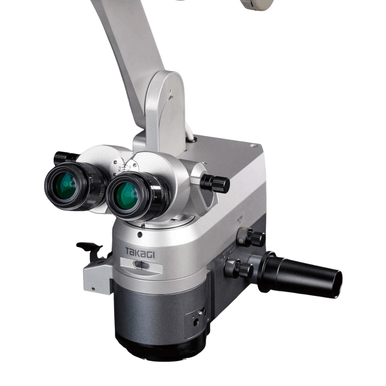 The TAKAGI OM-19 features tiltable binocular tubes.