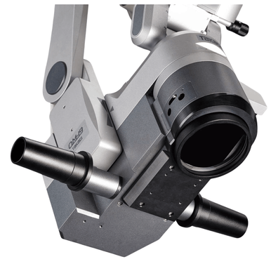 The TAKAGI OM-19 features a wide-diameter objective lens.