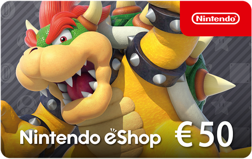 Nintendo eShop Giftcard €50