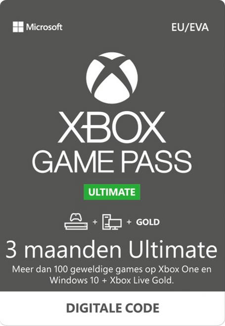 Xbox Game Pass Ultimate 3 maanden