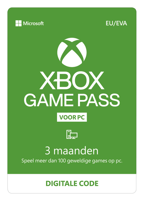 Xbox Game Pass PC 3 maanden