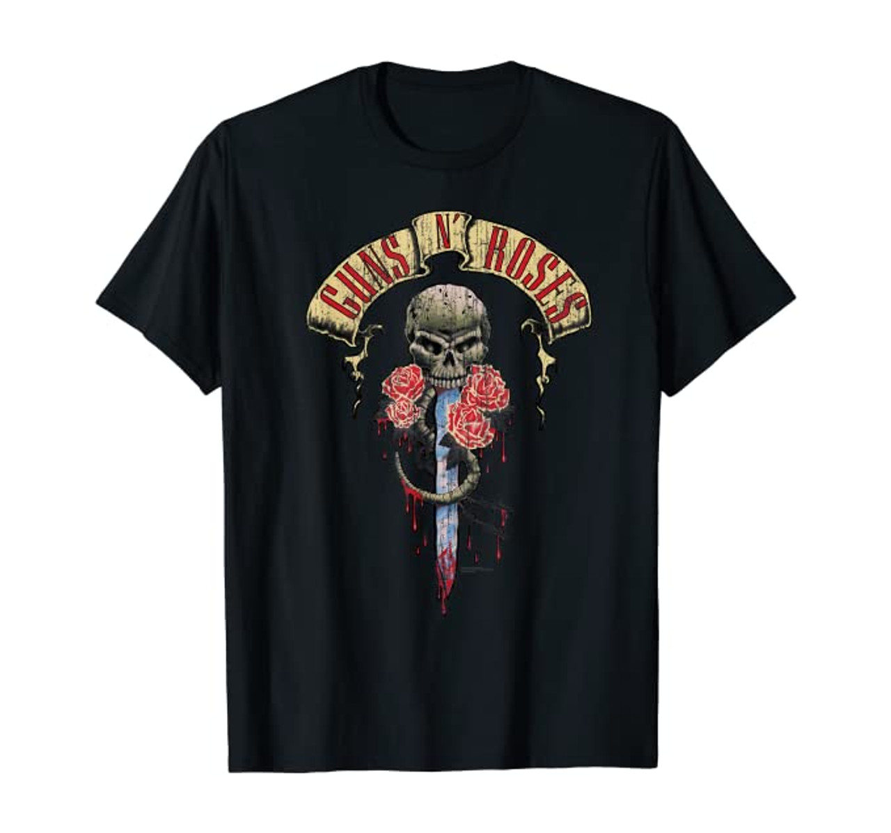 Guns N Roses Official Skull Heads T-Shirt