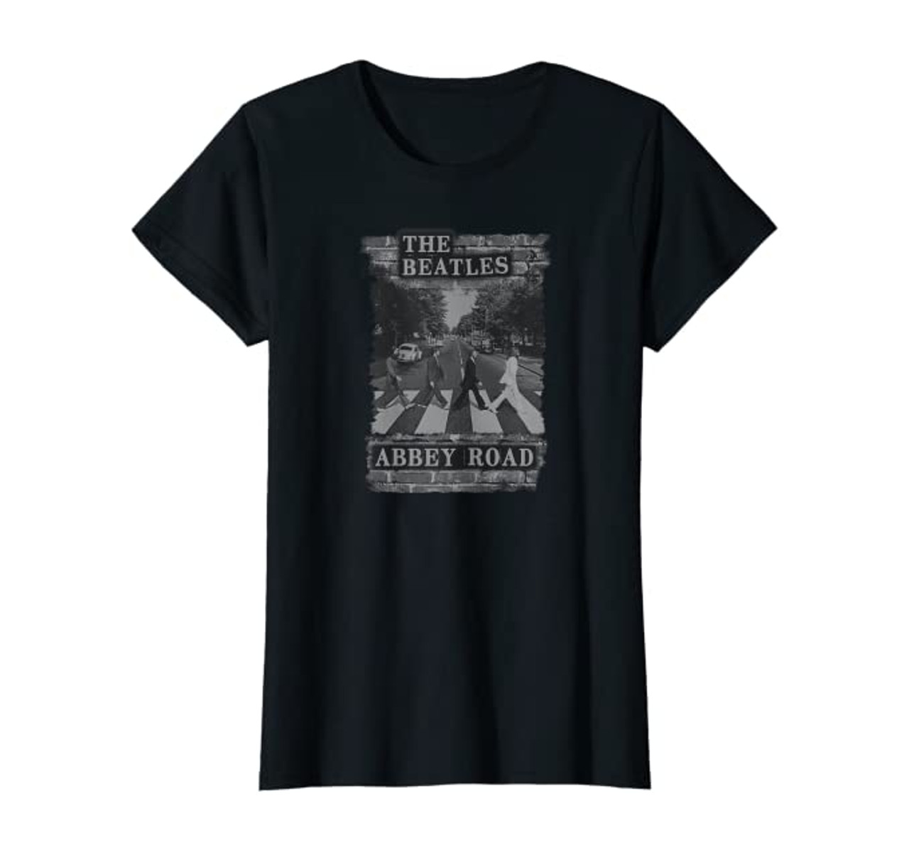 The Beatles Brick Wall Adult Women's T-Shirt