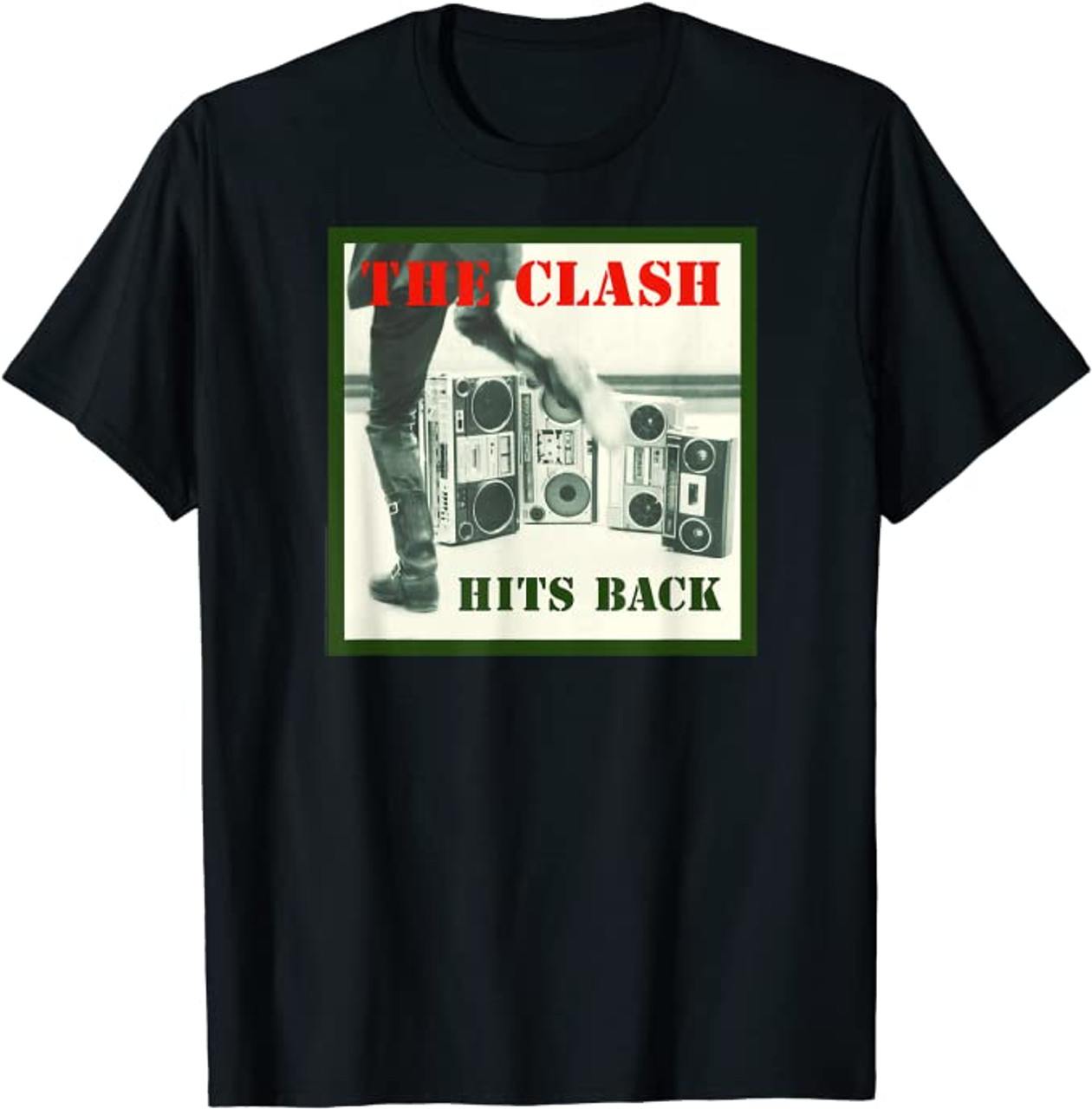 The Clash Hits Back Album T-Shirt