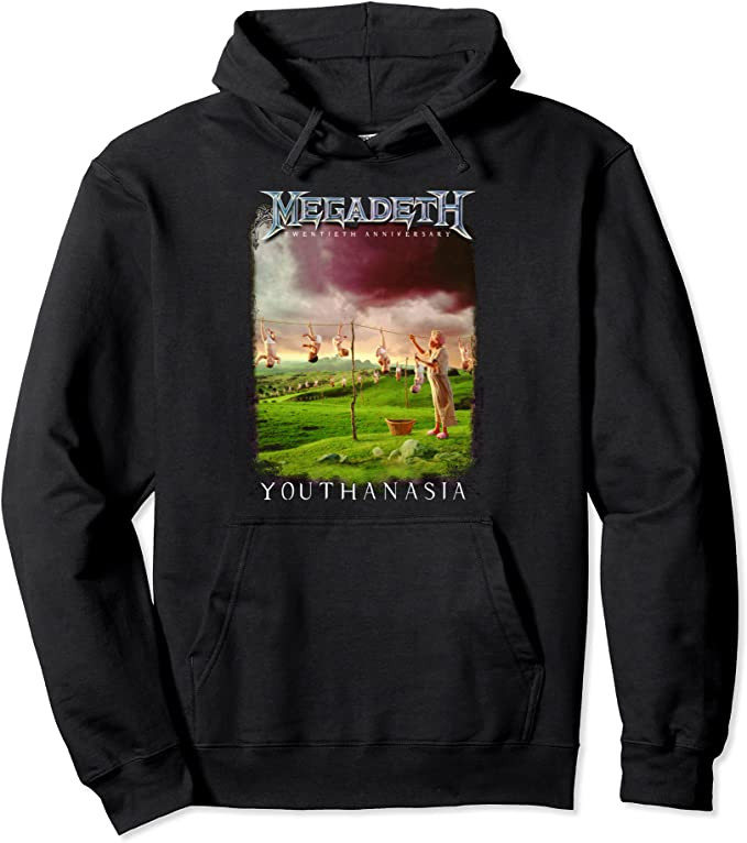 Megadeth Youthanasia Pullover Hoodie Sweatshirt - Main Image