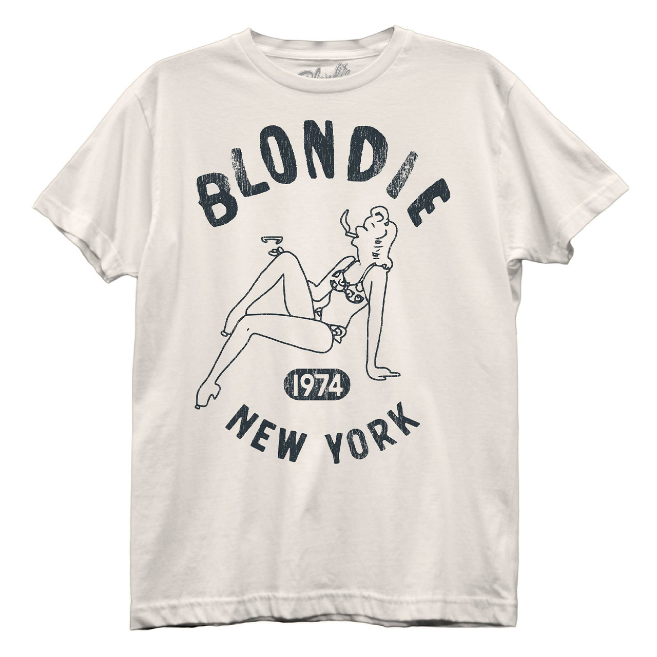 Blondie TシャツJULY 24TH SATURDAY NEW YORK Blondie New York Lady Women's Boyfriend T-Shirt