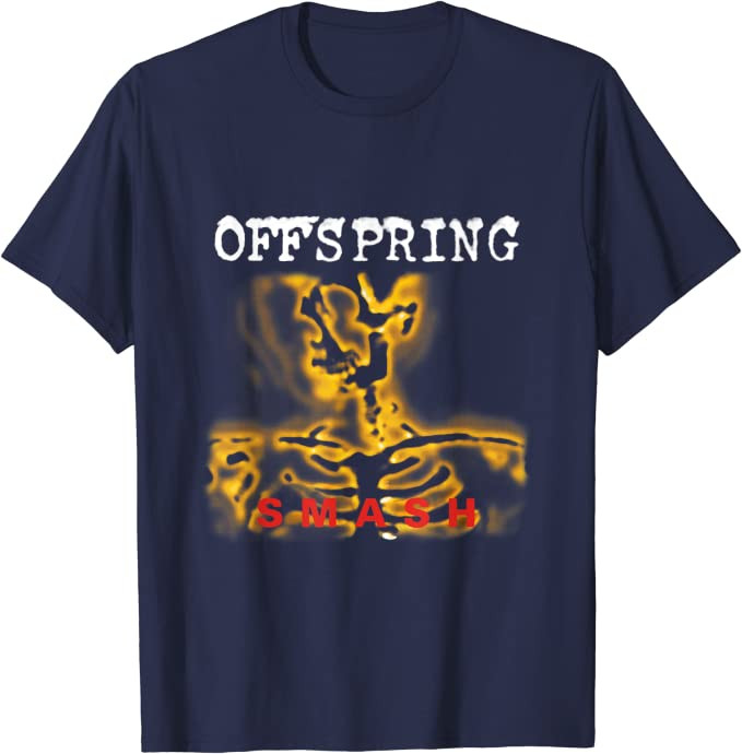 The Offspring Smash Album T-Shirt Navy