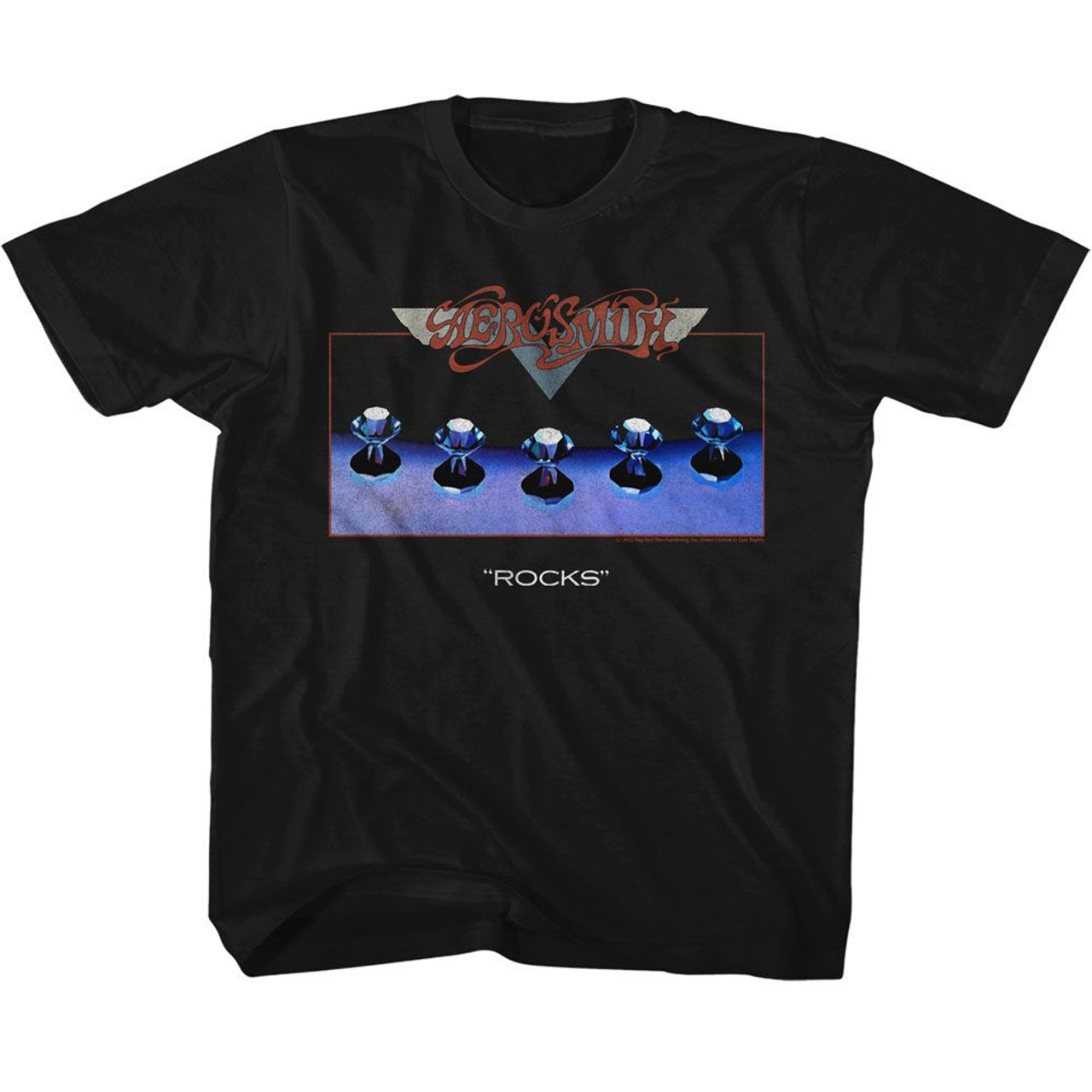 Aerosmith Rocks Black Youth T-Shirt