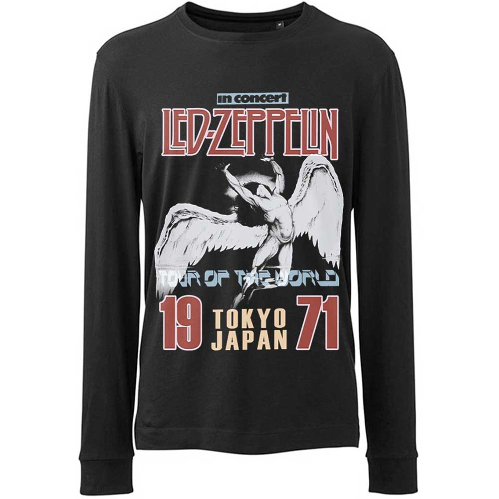 Led Zeppelin Unisex Long Sleeve T-Shirt Japanese Icarus