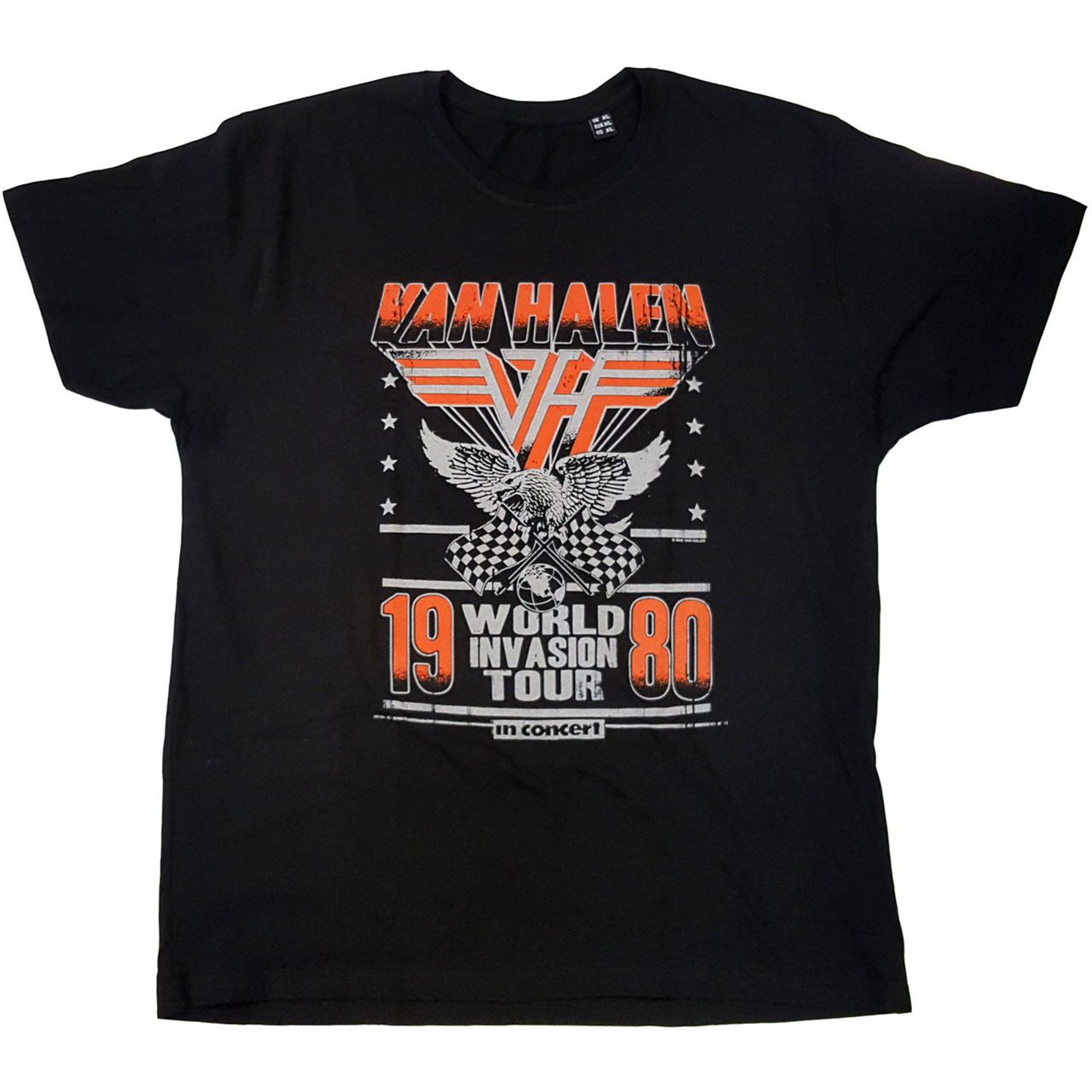 Van Halen Unisex T-Shirt Invasion Tour '80