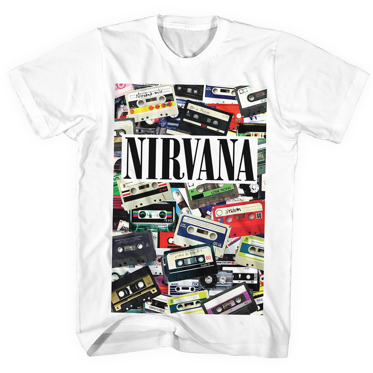 Nirvana Unisex T-Shirt Cassettes