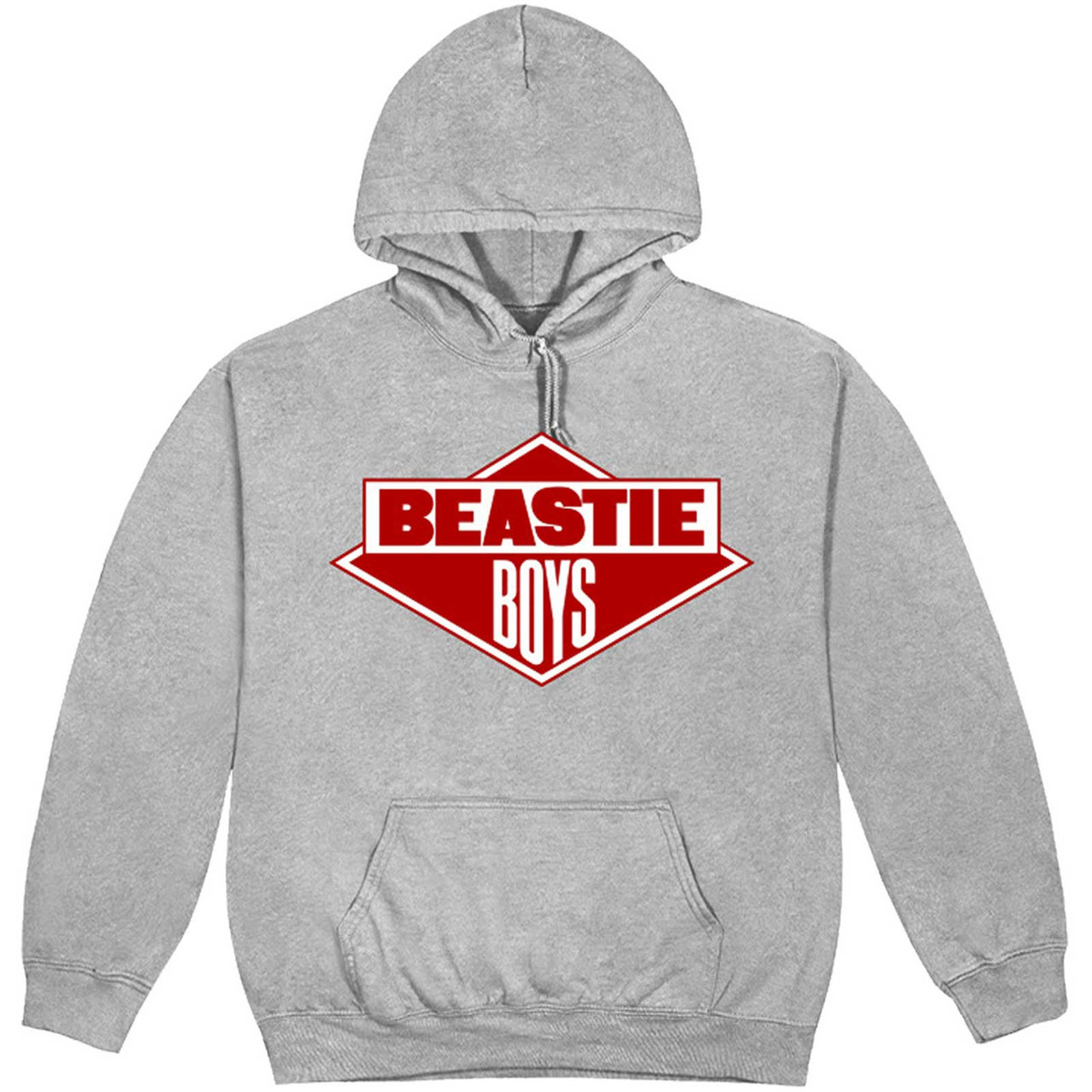 Beastie Boys Unisex Pullover Hoodie Sweatshirt Diamond Logo Grey